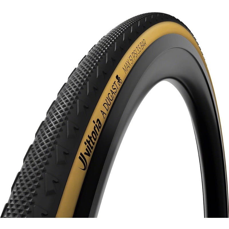 A Dugast Pipisquallo Tire – 700 x 33 Tubeless Folding BLK/Para Cotton 2C + Neoprene 700 x 33c
