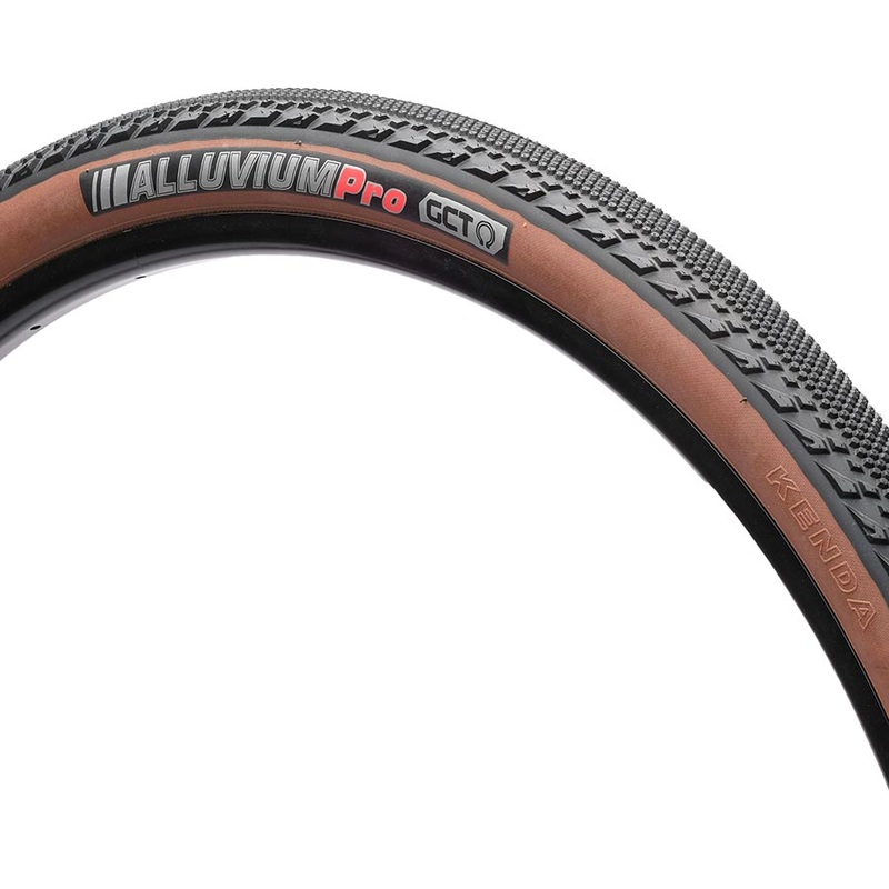 Alluvium Pro Tire – 700 x 40 Tubeless Folding Coffee Sidewall 120tpi GCT 700 x 40c