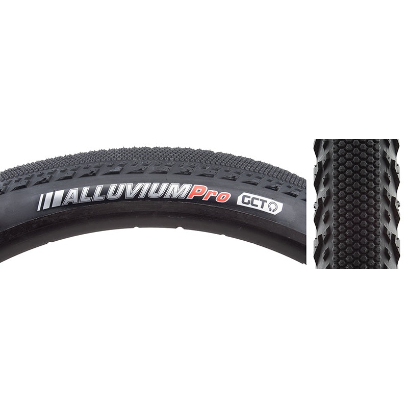 Alluvium Tire – 700 x 40 Tubeless Folding 120tpi Black 700 x 40c