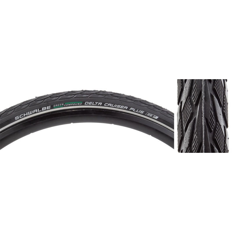 Delta Cruiser+ Active Twin PG 26×2.0 Standard Tire