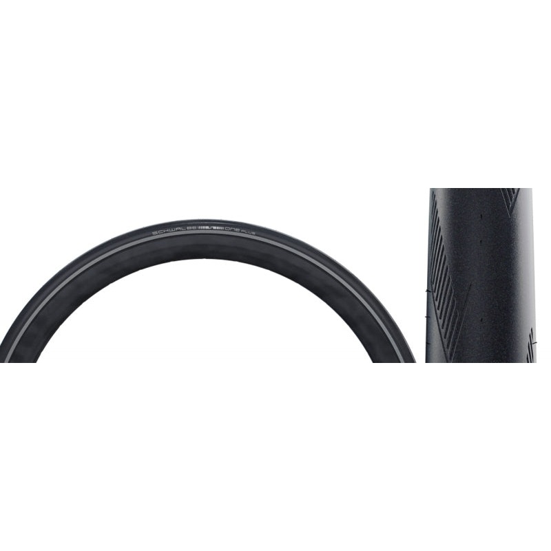 One Plus Tire – 700 x 28 Clincher Wire BLK/Reflective Performance Line SmartGuard Addix 700 x 28c