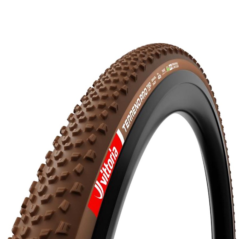 Terreno Pro T60 Gravel Tire 700x40C Folding Tubeless Ready Brown 700 x 40c