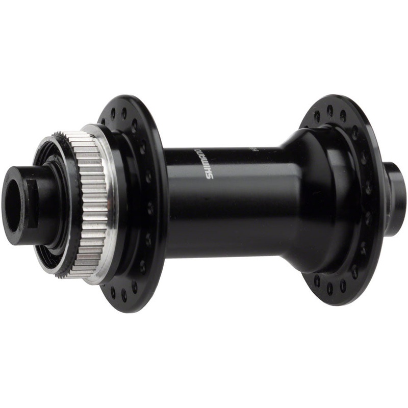 105 HB-R7000 Front Hub – 12 x 100mm Center-Lock Black 36h