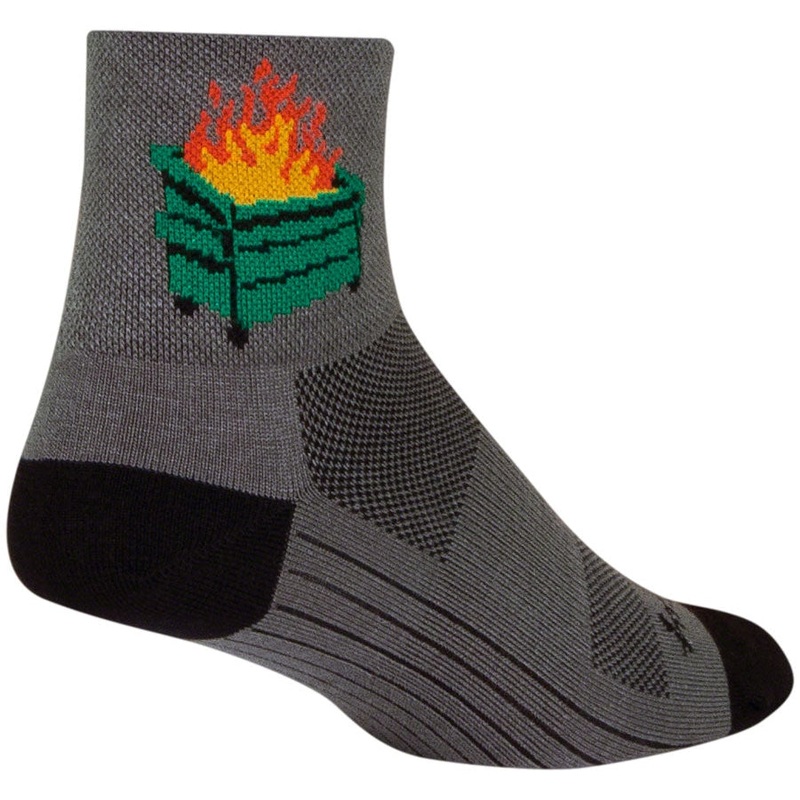 2020 Classic Bike Socks – Gray Gray Small / Medium