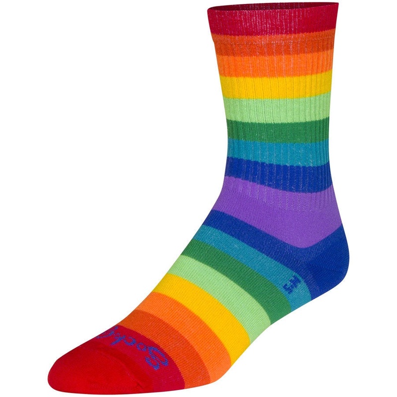 Crew Fabulous Bike Socks – Multi-Color Multi-Color Small / Medium