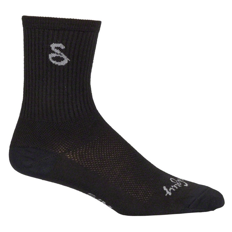 Wool Tall Bike Socks – Black Black Small / Medium