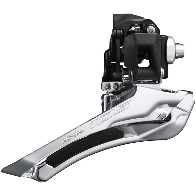 105 FD-R7100-F Front Derailleur – 12-Speed Double Braze-On Down-Swing Down-Pull 52t Max