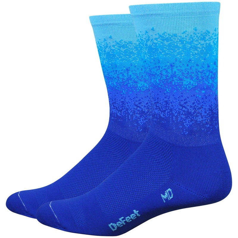 Aireator Ombre Bike Socks – Blue Blue Small