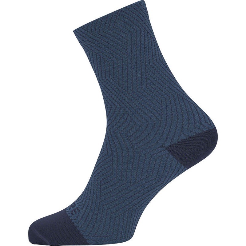 C3 Mid Bike Socks – Blue Blue 6-7.5