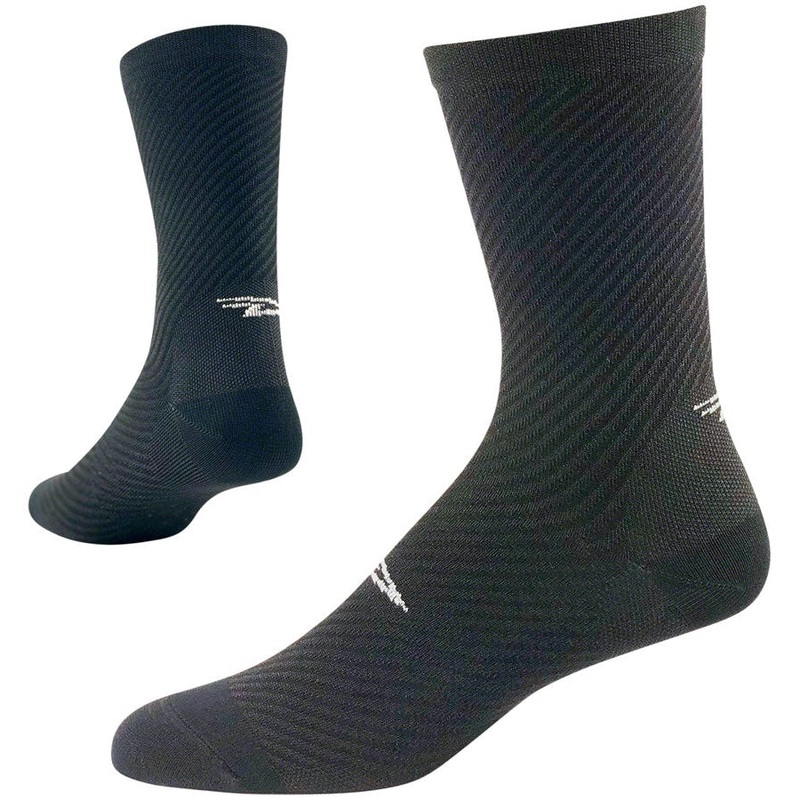 Evo Carbon Bike Socks – Black Black Small