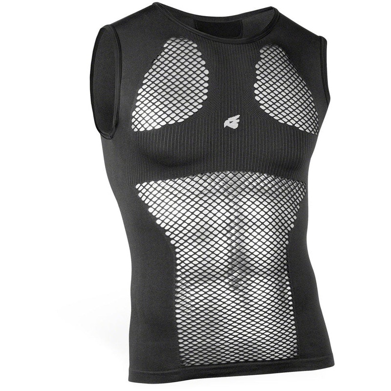 Seamless Lite D30 Mountain Bike Body Armor – Black Black Small / Medium