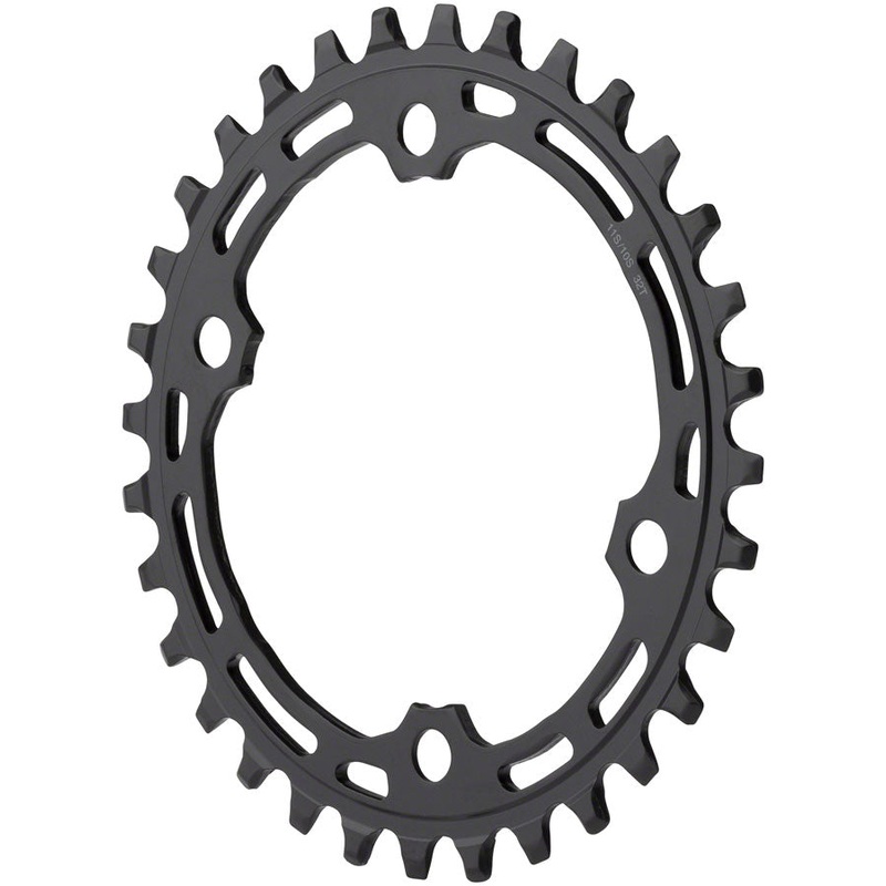 Deore M5100-1 Chainring – 30t 10/11-Speed Asymmetric 96 BCD Black