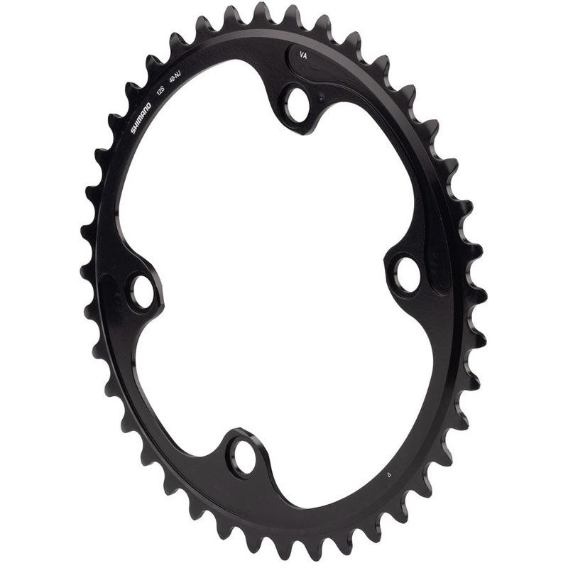 Dura-Ace FC-R9200 12-Speed Chainring – 40t Asymmetric 110 BCD BLK NJ