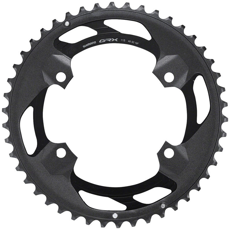 FC-RX600-11 Chainring – 46t 110 BCD For 2×11 Black