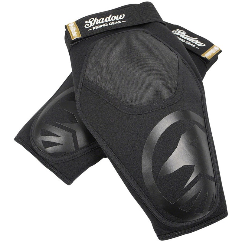 Super Slim V2 Mountain Bike Knee Pads – Black Black X-Small