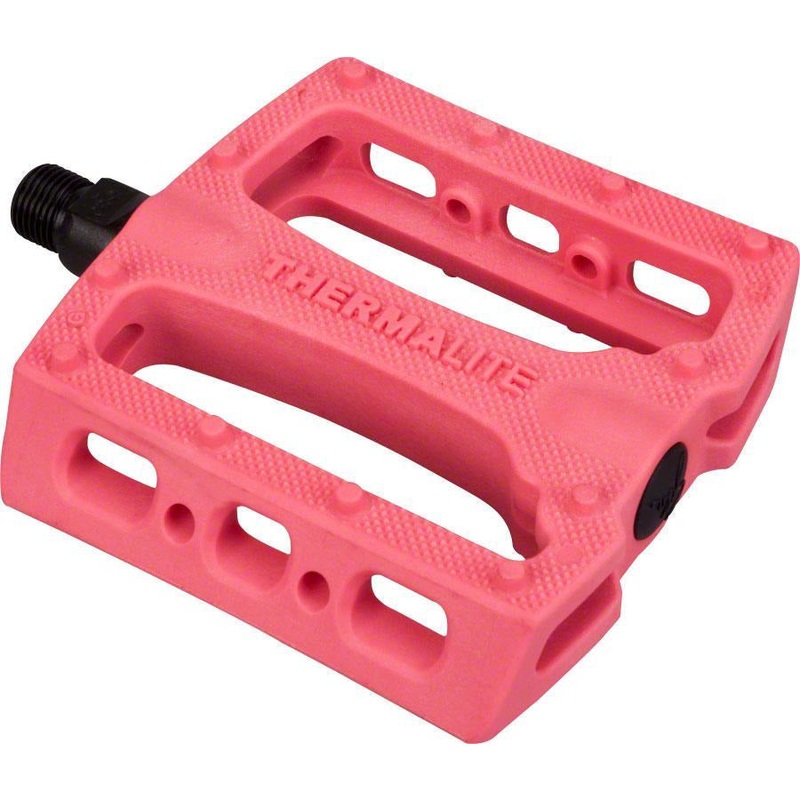 Thermalite Pedals – Platform Composite/Plastic 9/16″ Neon Pink Green