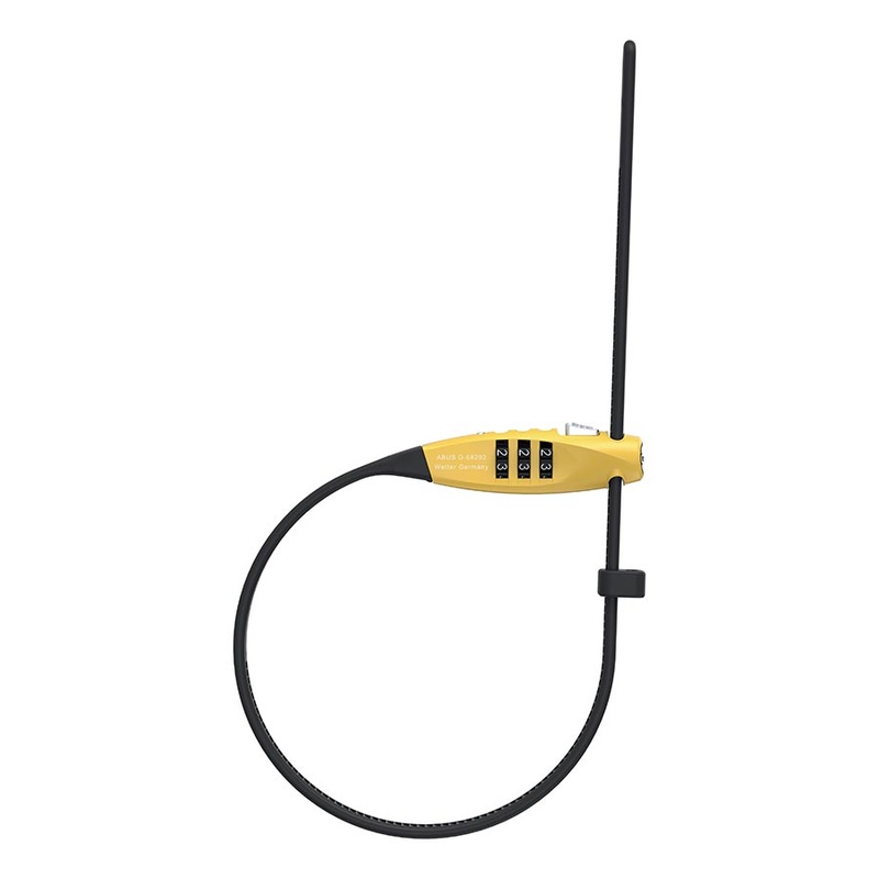 Combiflex TravelGuard Cable lock Combination 4mm 45cm Yellow