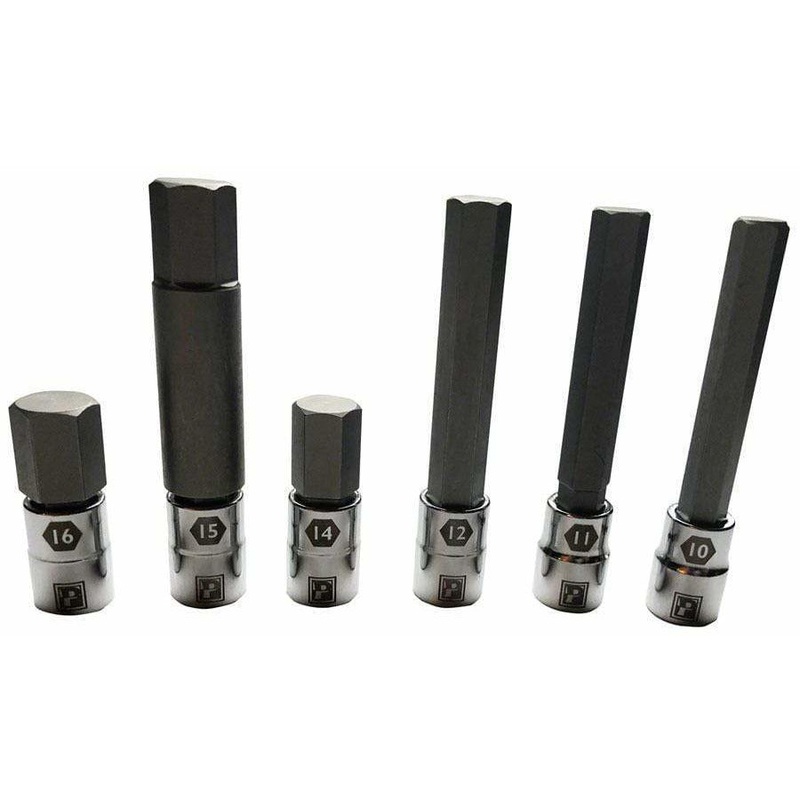 Large Bike Hex Bit Set – 6 Piece