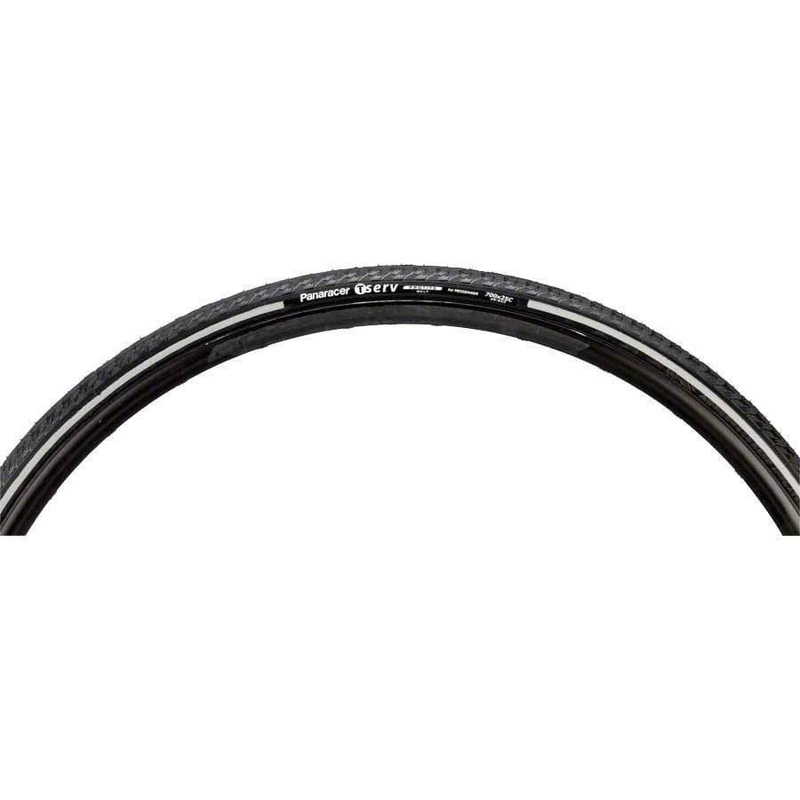 T-Serv ProTite 700 x 25mm Reflective Sidewall Bike Tire Folding Bead 700 x 25c