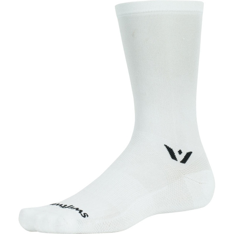 Aspire Seven Bike Socks – White White Small