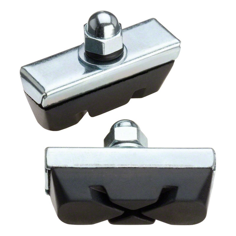 Basics X-Caliper Brake Pads Threaded Black Card of 20 Pairs