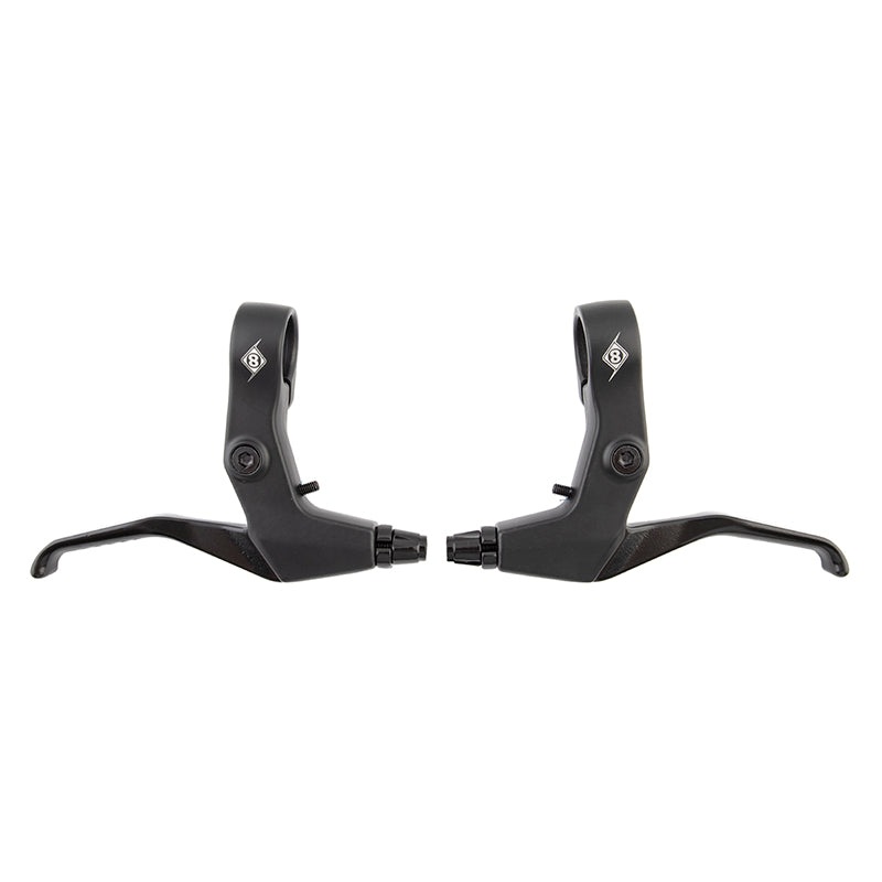Midi-Trigger LP Levers Black/Black Pair 2 Finger Long