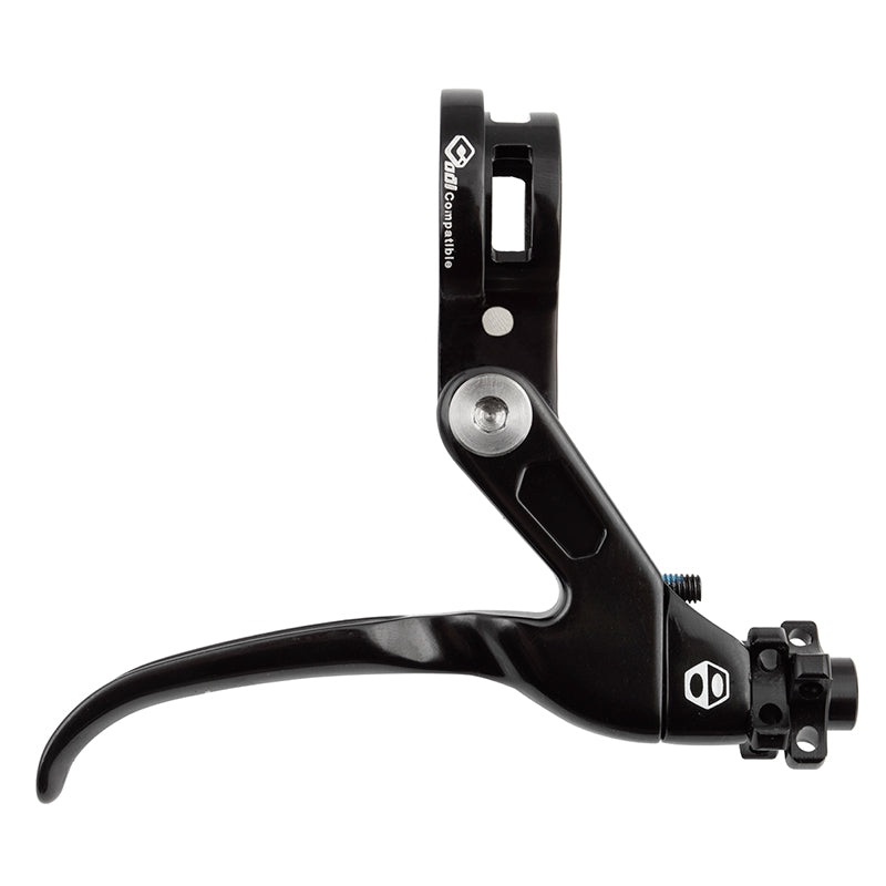 One Brake Lever Black Single Mid