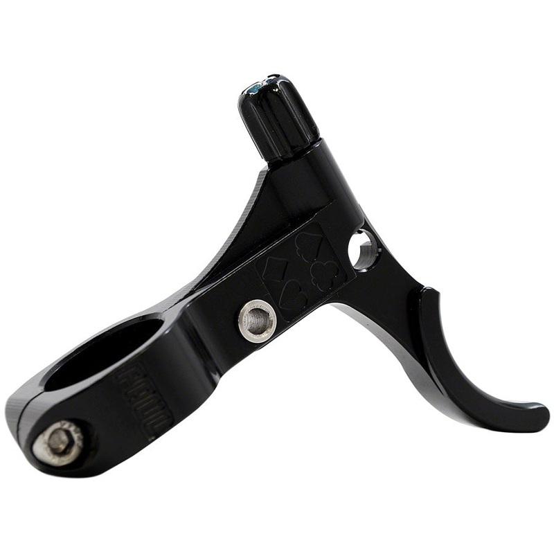 Paul Component Engineering E-Lever Brake Lever – Left Side For Drop Bar 23.8mm Bar Clamp BLK Anodized
