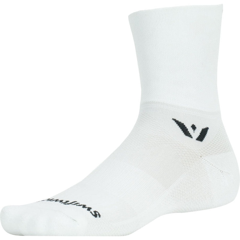 Aspire Four Bike Socks – White White Small