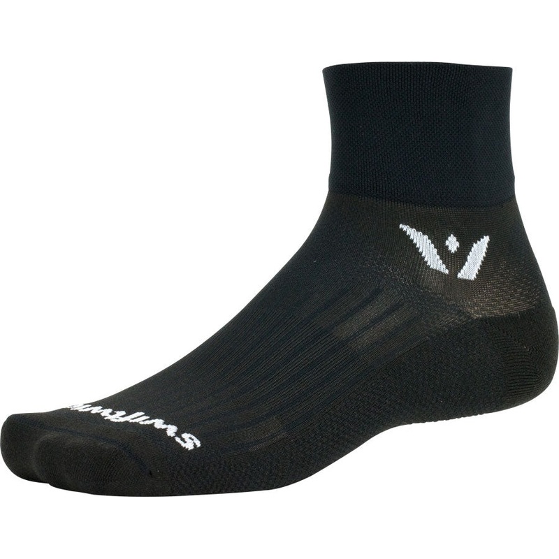 Aspire Two Bike Socks – Black Black Small