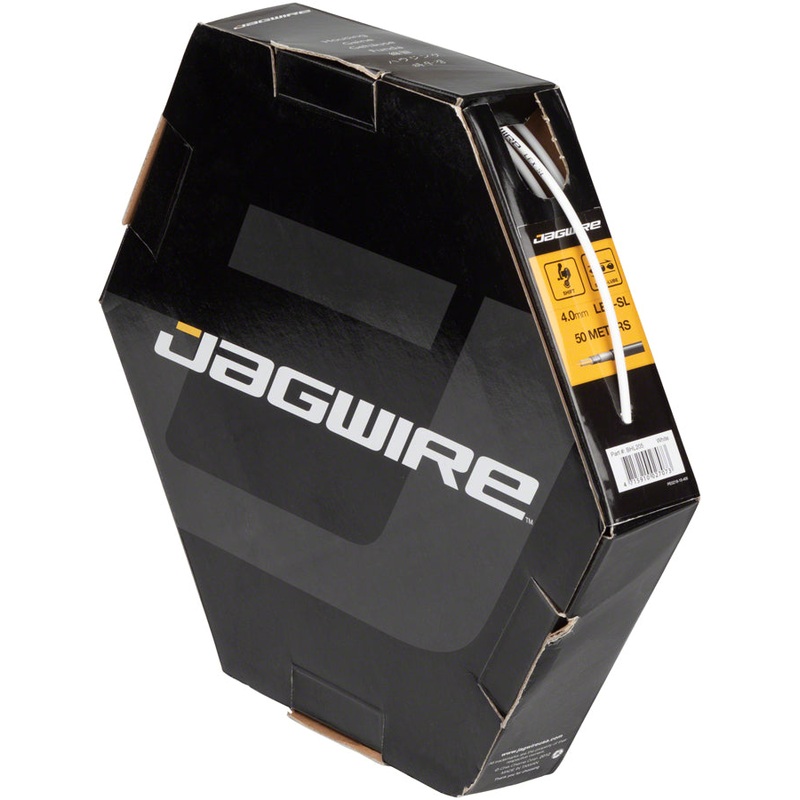 4mm Sport Derailleur Housing Slick-Lube Liner 50M File Box White