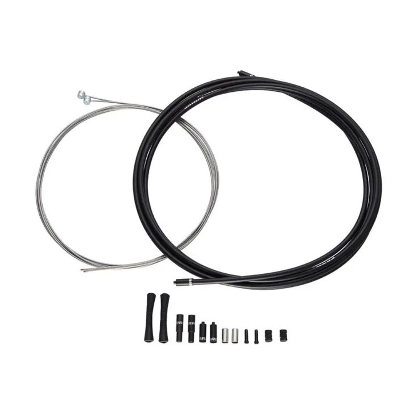 5mm Slick Wire Extra Long Road Brake Set Black