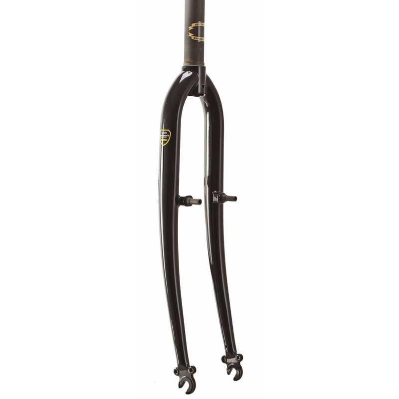 Curved MTB Canti Fork 26″ 1-1/8″ Black