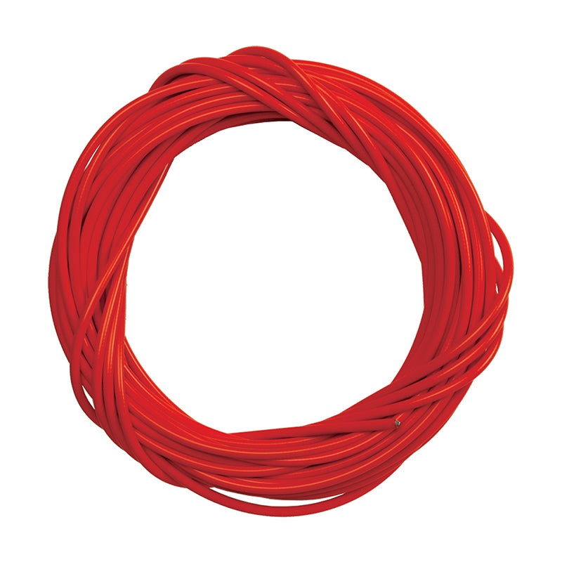 Lined Cable Housing Brake 15.2m 5mm Red