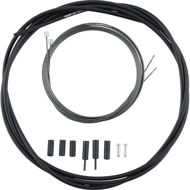 Road Optislick Derailleur Cable and Housing Set Black