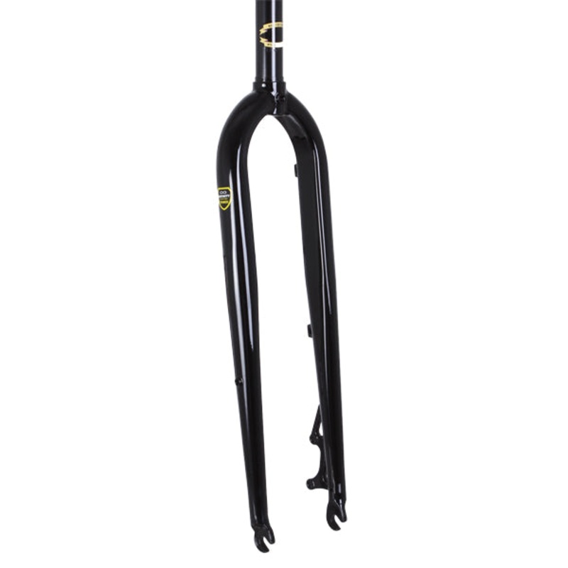 Straight MTB Disc Fork 26″/27.5″ 1-1/8″ Black