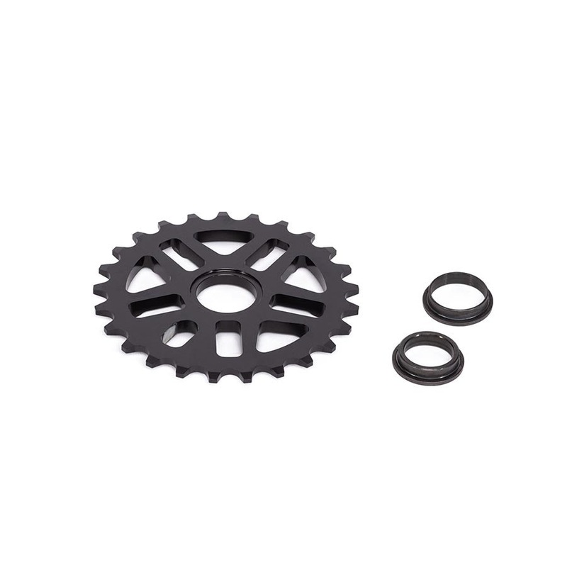 Abyss Chainring Teeth: 25 6061-T6 Aluminum Black