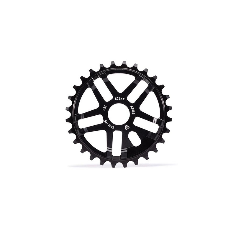 Abyss Chainring Teeth: 28 6061-T6 Aluminum Black