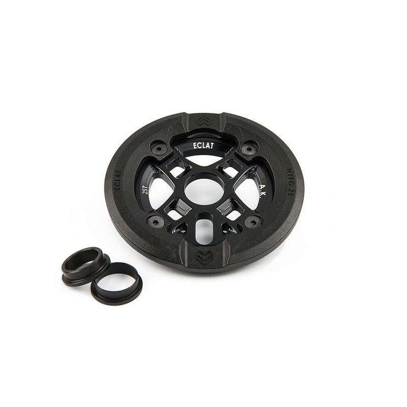 AK Guard Chainring Teeth: 25 6061-T6 Aluminum Black