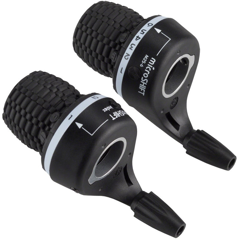 MS25 Twist Shifter Set 6-Speed Triple Shimano Compatible