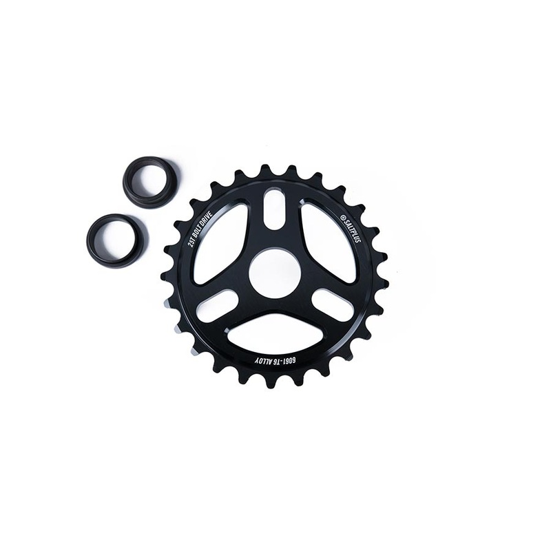 Plus Trident Chainring Teeth: 25 6061-T6 Aluminum Black