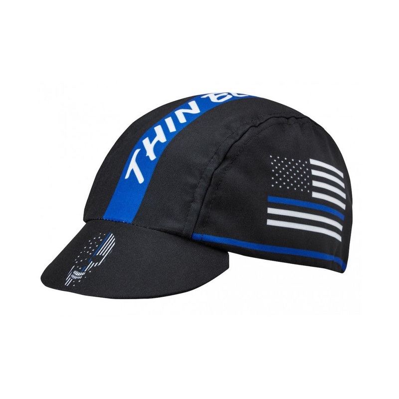 Thin Blue Line Cycling Cap Universal Fit