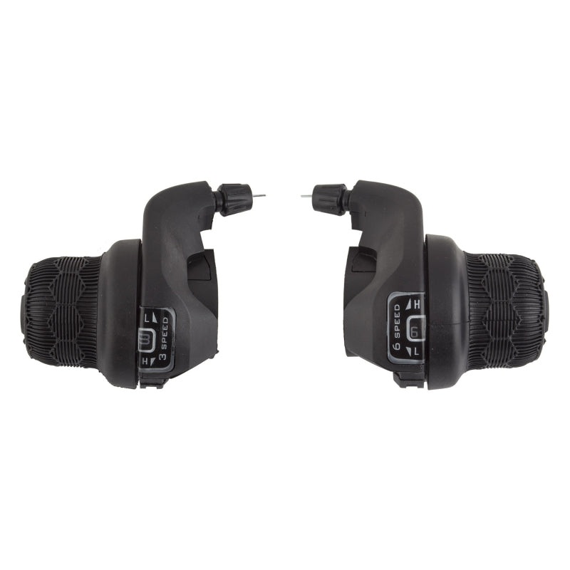TS Twist Shifter  Pair 3x6sp 2 to 1 Blk