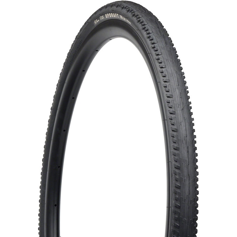 Updraft 700c Tire – Light Supple Fast Compound Black 700 x 35c