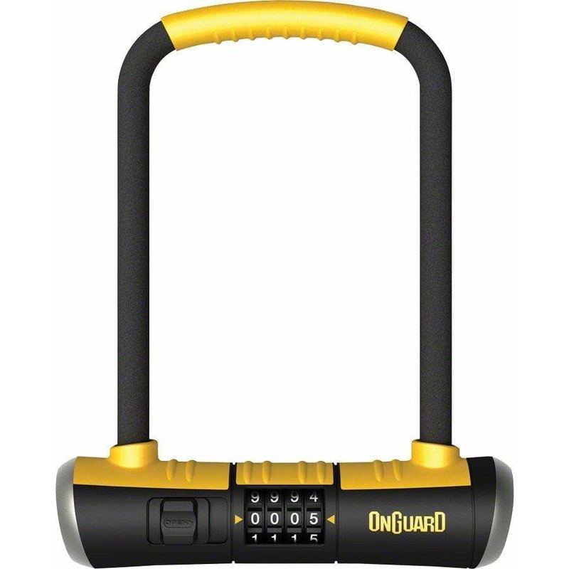 BullDog Series U-Lock – 4.5 x 9″, Combination Bike Lock
