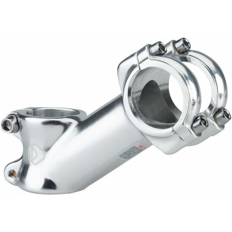 31.8 Threadless Alloy Upright Bike Stem 31.8mm 35 Degrees 70mm