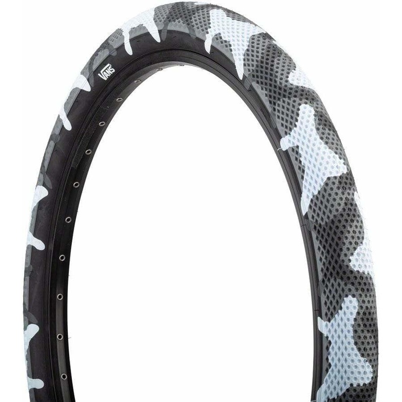 Cult X Vans Tire – 20 x 2.4″, Clincher, Wire, Gray Camo/Black 20 x 2.4″