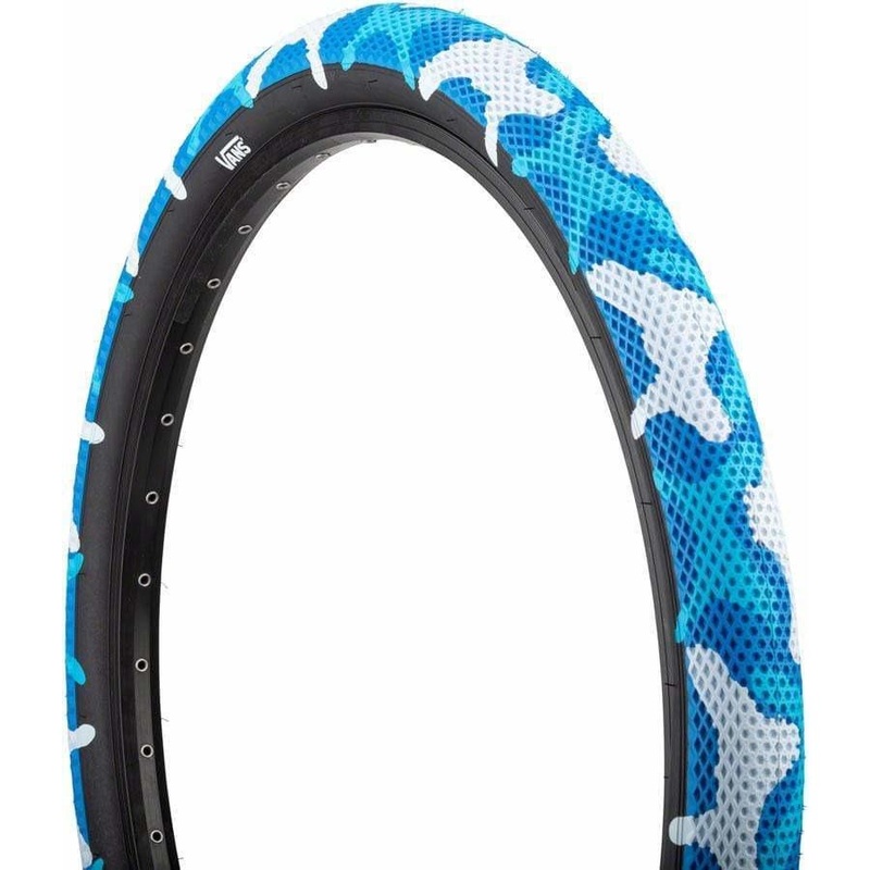Cult X Vans Tire – 26 x 2.15, Clincher, Wire, Blue Camo/Black 26 x 2.15