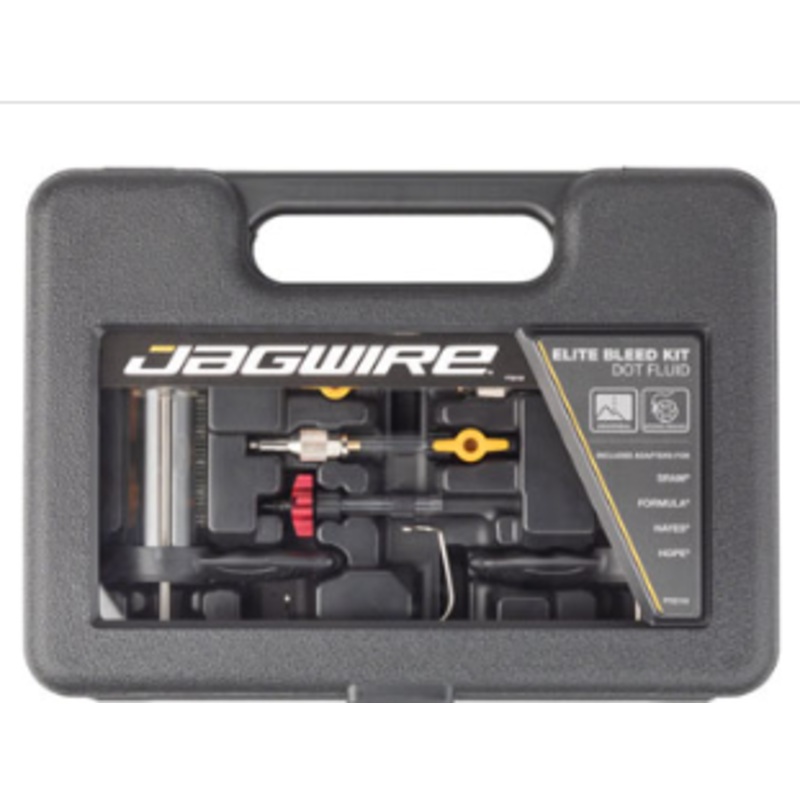 Elite DOT Bleed Kit includes SRAM Avid Formula Hayes Hope Adapters