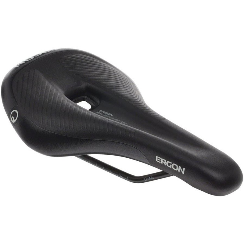 SM E Mountain Sport Saddle – Chromoly Stealth Mens Medium/Large Black